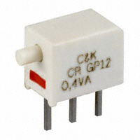 C&K - GP12MCKE - SWITCH PUSH SPDT 0.4VA 20V