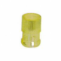 Visual Communications Company - VCC - 4317 - LENS FOR T1-3/4 LED YELLOW ROUND