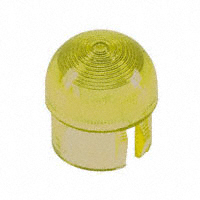 Visual Communications Company - VCC - 4347 - LENS FOR T1 3/4 LED YELLOW DOME
