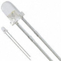 Visual Communications Company - VCC - CMD204UWC - LED WHITE CLEAR 3MM ROUND T/H