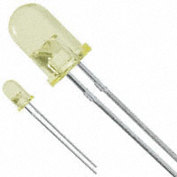 Visual Communications Company - VCC - CMD3350 - LED YELLOW CLEAR 5MM ROUND T/H