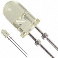 Visual Communications Company - VCC - HLMP3850A - LED YELLOW CLEAR 5MM ROUND T/H