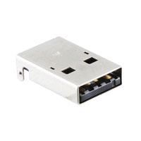 CNC Tech - 1001-010-01001 - CONN USB A TYPE ULTRA FLAT T/H