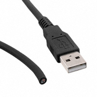 CNC Tech - 101-1023-BL-00200 - CABLE USB 1.1 A TO OPEN END 2M