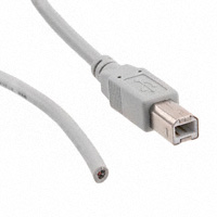 CNC Tech - 101-1043-BE-00200 - CABLE USB B MALE-OPEN END 2M