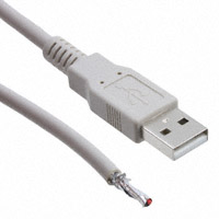 CNC Tech - 102-1023-BE-00200 - CABLE USB 2.0 A TO OPEN END 2M