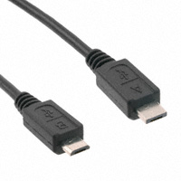 CNC Tech - 102-1102-BL-00050 - CBL USB MICRO A MALE-B MALE .5M
