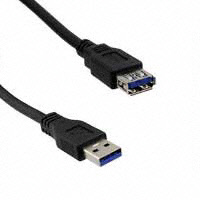 CNC Tech - 103-1010-BL-00500 - CABLE USB3.0 A/M-A/F 5M