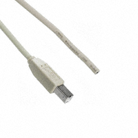 CNC Tech - 102-1043-BE-00100 - CBL USB B MALE-OPEN END 1M BEIGE