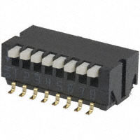 Copal Electronics Inc. - CHP-080TB - SWITCH PIANO DIP SPST 100MA 6V