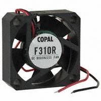 Copal Electronics Inc. - F310R-12LC - FAN AXIAL 30X10MM 12VDC WIRE