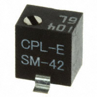 Copal Electronics Inc. - SM-42TX104 - TRIMMER 100K OHM 0.25W SMD