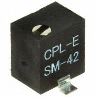 Copal Electronics Inc. - SM-42TX201 - TRIMMER 200 OHM 0.25W SMD