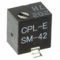 Copal Electronics Inc. - SM-42TX202 - TRIMMER 2K OHM 0.25W SMD