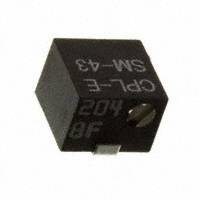 Copal Electronics Inc. - SM-43TW202 - TRIMMER 2K OHM 0.25W SMD