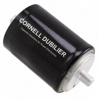 Cornell Dubilier Electronics (CDE) - CDLC152P2R7K04 - CAP 1500F 0% +20% 2.7V CHAS MNT