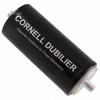 Cornell Dubilier Electronics (CDE) - CDLC302P2R7K04 - CAP 3000F 0% +20% 2.7V CHAS MNT