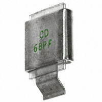 Cornell Dubilier Electronics (CDE) - MCM01-002ED800J-F - CAP MICA 80PF 5% 500V SMD