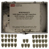 Cornell Dubilier Electronics (CDE) - MCM1000VKIT3 - CAP KIT MICA 100PF-750PF 35PCS