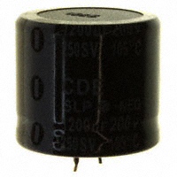Cornell Dubilier Electronics (CDE) - SLP102M180H3P3 - CAP ALUM 1000UF 20% 180V SNAP