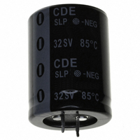 Cornell Dubilier Electronics (CDE) - SLP682M080H4P3 - CAP ALUM 6800UF 20% 80V SNAP