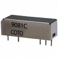 Coto Technology - 9081C-05-10 - RELAY REED SPDT 400MA 5V