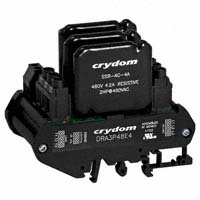 Crydom Co. - DRA3P48E2R - RELAY CONT 3PH 480VAC 2A 24VDC