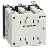 Crydom Co. - GNR25DCZ - RELAY SSR 3PH 25A W/HS DC IN 32V