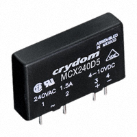 Crydom Co. - MCX240D5 - RELAY SSR DC 240V 5A AC OUT SIP