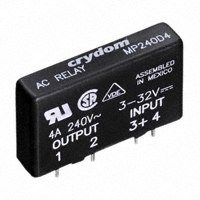 Crydom Co. - MP240D4 - RELAY SSR AC OUT 4A 240VAC SIP