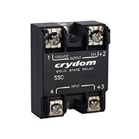 Crydom Co. - SSC1000-25-12 - RELAY SSR HV DC 1KVDC 25A 12V
