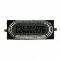 Crystek Corporation - 016808 - CRYSTAL 24.0000MHZ SMD