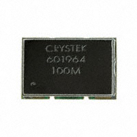 Crystek Corporation - 601964 - OSCILLATOR VCXO 100.000MHZ