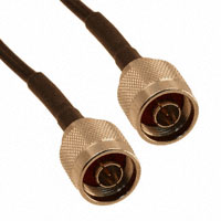 Crystek Corporation - CCN-MM-RG58-24 - RF COAX CABL N-TYPE M/M RG58 24"