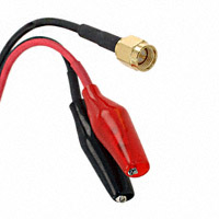 Crystek Corporation - CCSMACL-MC-24 - CABLE SMA-ALLIGTR CLIP RG174 24"