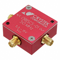 Crystek Corporation - CRBSCS-01-50.000 - OSC RF 50.0000MHZ SNWV MODULE
