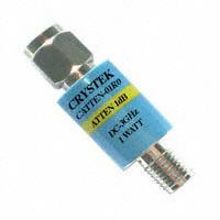 Crystek Corporation - CATTEN-01R0 - ATTENUATOR SMA 3GHZ 50 OHM 1DB