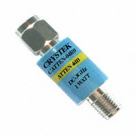 Crystek Corporation - CATTEN-04R0 - ATTENUATOR SMA 3GHZ 50 OHM 4DB
