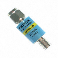 Crystek Corporation - CATTEN-06R0 - ATTENUATOR SMA 3GHZ 50 OHM 6DB