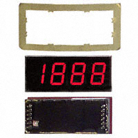 C-TON Industries - DLA-301HRL - VOLTMETER 2VDC LED PANEL MOUNT