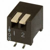 CTS Electrocomponents - 193-2MSR - SWITCH PIANO DIP SPST 50MA 24V