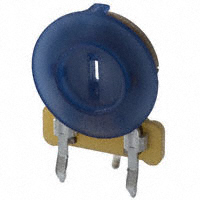 CTS Electrocomponents - 201XR503B - TRIMMER 50K OHM 0.2W TH