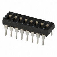 CTS Electrocomponents - 209-8MS - SWITCH SLIDE DIP SPST 100MA 20V