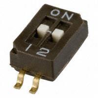 CTS Electrocomponents - 218-2LPST - SWITCH SLIDE DIP SPST 25MA 24V