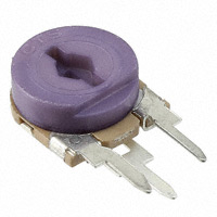 CTS Electrocomponents - 262XR254B - TRIMMER 250K OHM 0.15W TH