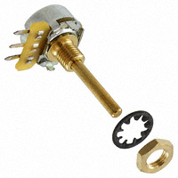 CTS Electrocomponents - 270X232A103B2A1 - POT 10K OHM 1/4W CARBON LOG