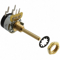 CTS Electrocomponents - 270X232A252B1B1 - POT 2.5K OHM 1/4W CARBON LINEAR