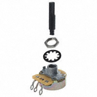 CTS Electrocomponents - 450D253F8 - POT 25K OHM 1/3W CARBON LINEAR