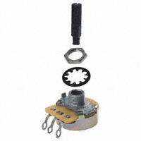 CTS Electrocomponents - 450D253KSD6 - POT 25K OHM 1/3W CARBON LINEAR