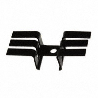 CTS Thermal Management Products - 7-323-BA - HEATSINK HORZ .50"H BLACK TO-220